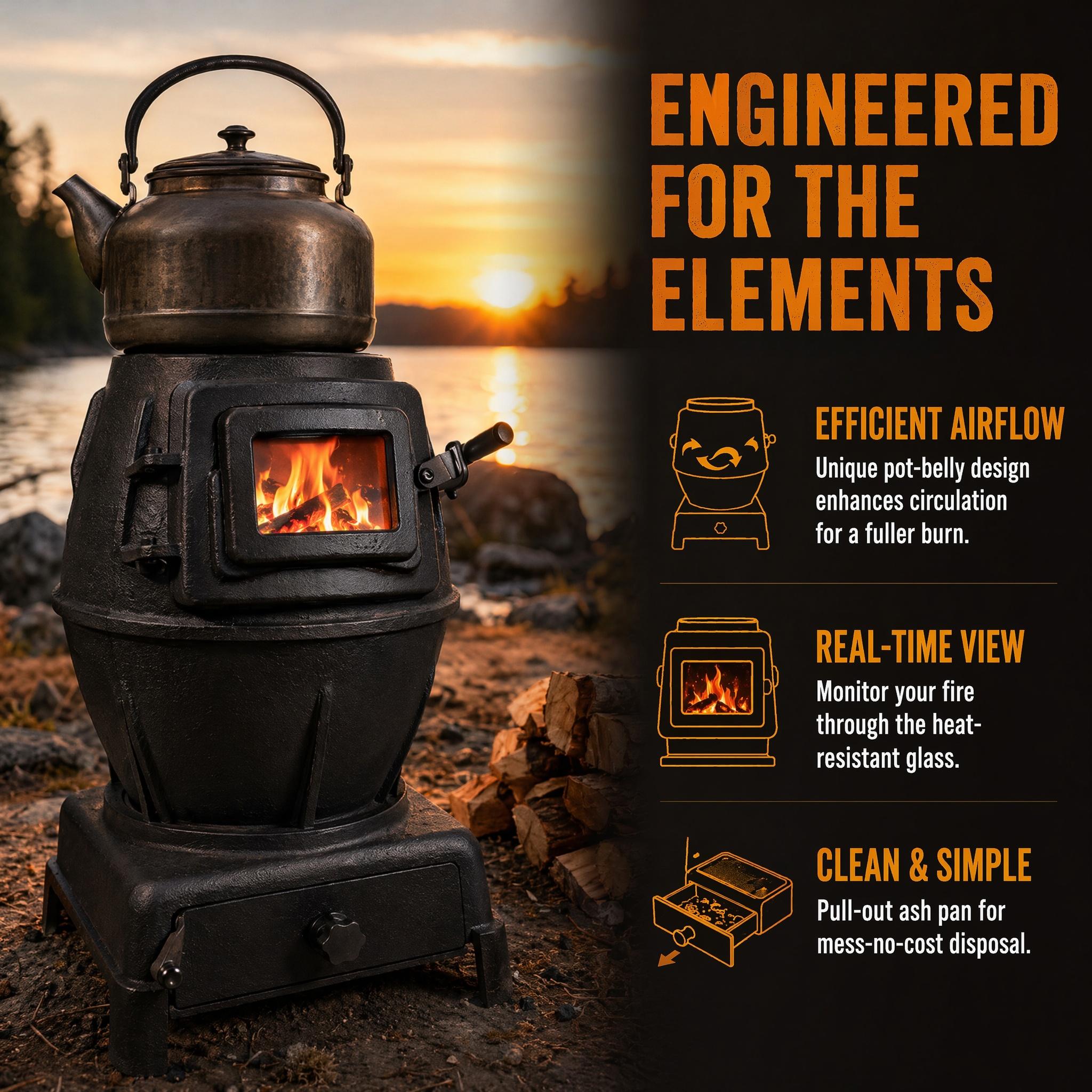 Camping Heater view 4