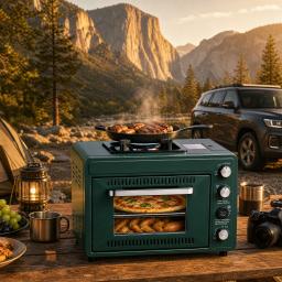 Camping Oven view 3