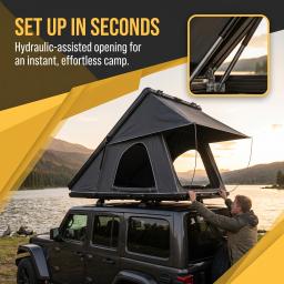 Hard-shell Rooftop Tent view 2