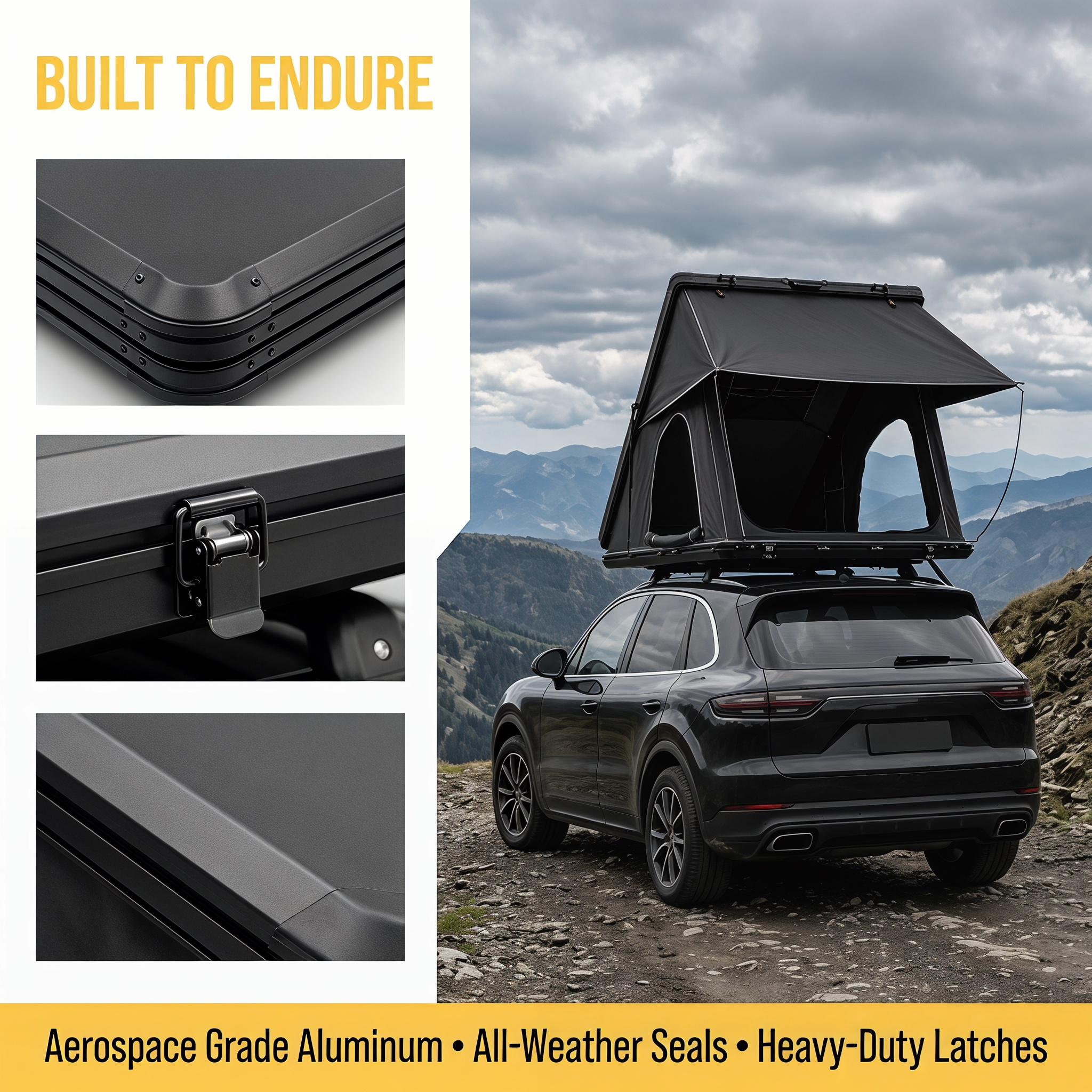 Hard-shell Rooftop Tent view 8