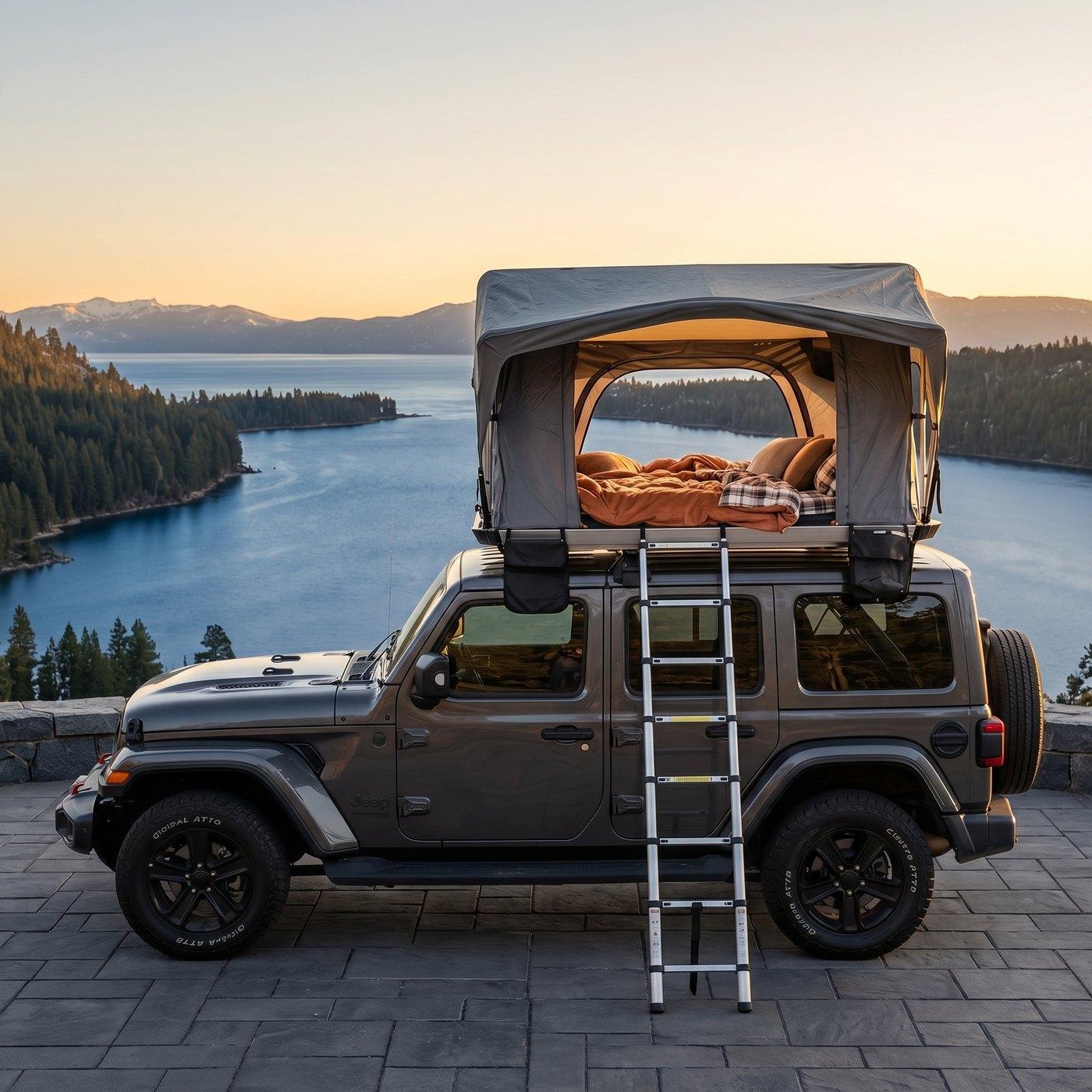 Soft-shell Rooftop Tent view 7