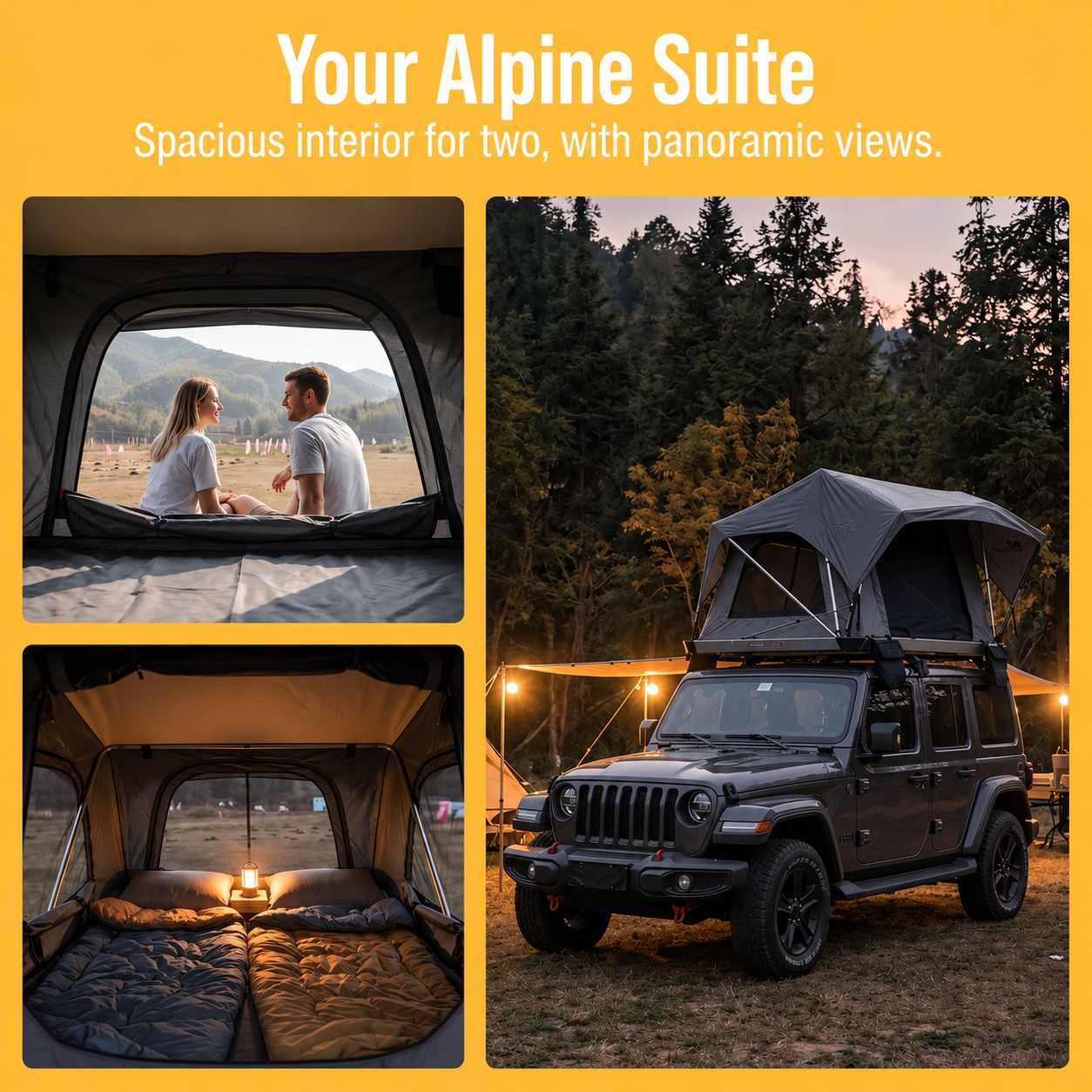 Soft-shell Rooftop Tent view 6