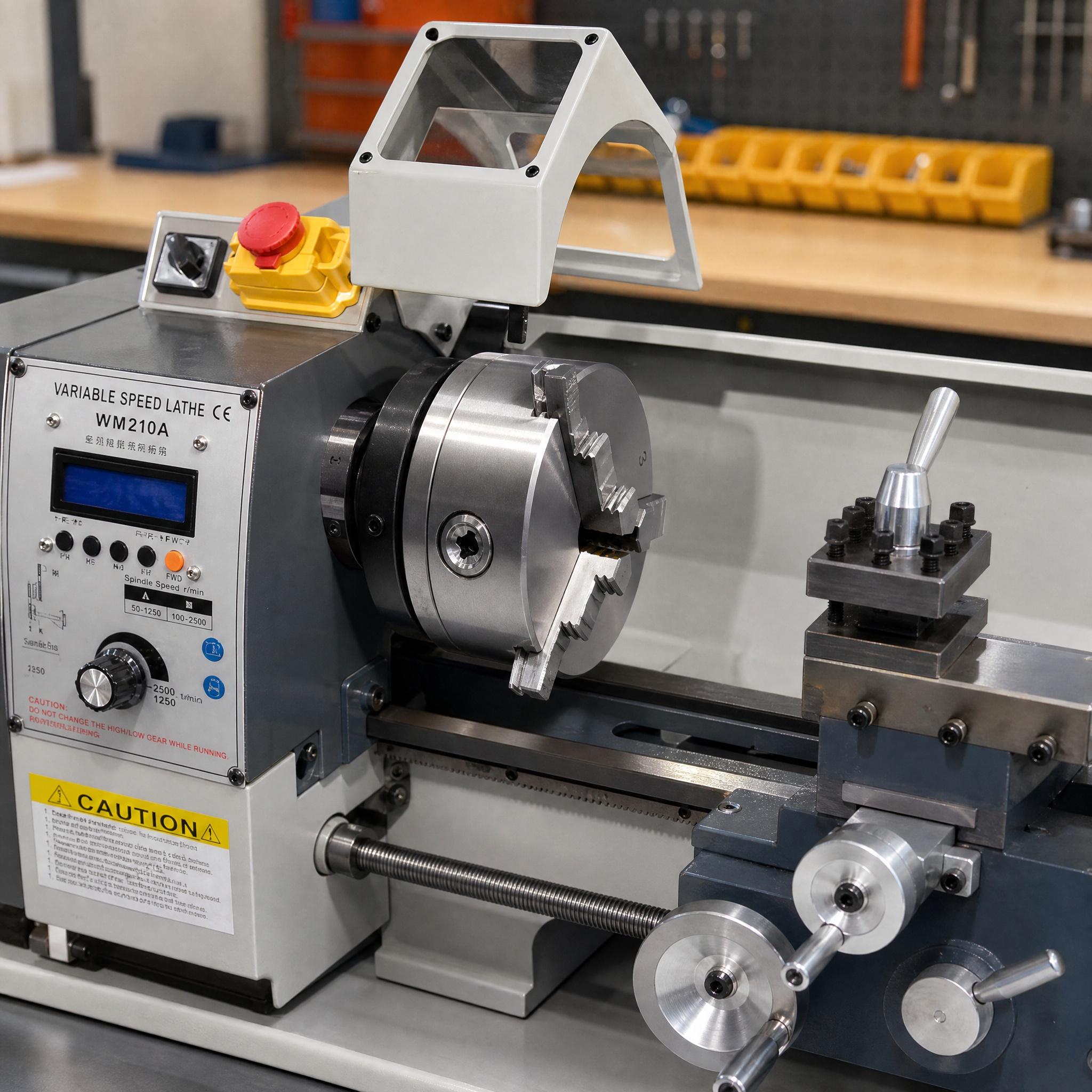 WM210A Lathe view 7